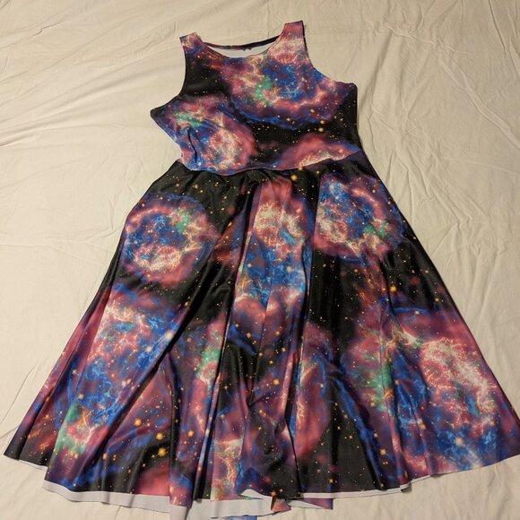 Galaxy Supernova Dress XL - BlackMilk - Picture 1 of 6